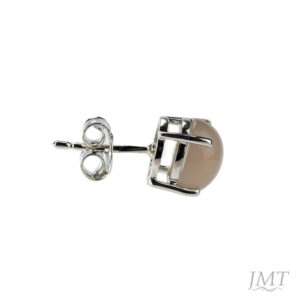 Grey Moon Stone 925 Silver   Earrings