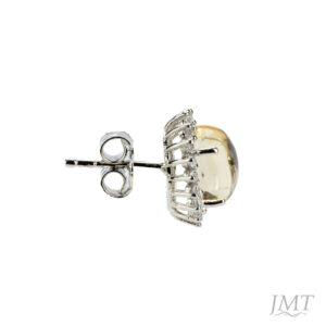 Citrine 925 Silver Earrings
