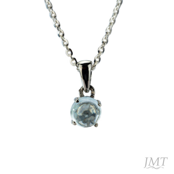 Aquamarine 925 Silver Pendant