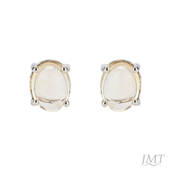 Citrine 925 Silver Earrings