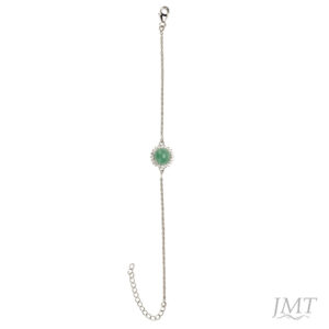 Aventurine 925 Silver Bracelet