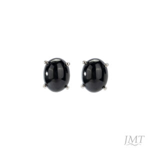 Black Star 925 Silver Earrings