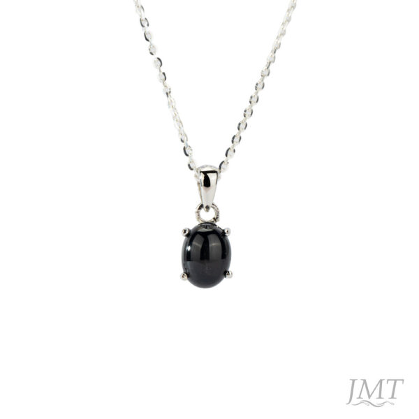 Black Star 925 Silver Pendant