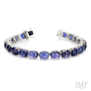 Iolite 925 Silver Bracelet