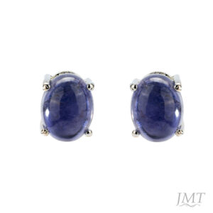 Iolite 925 Silver Earrings