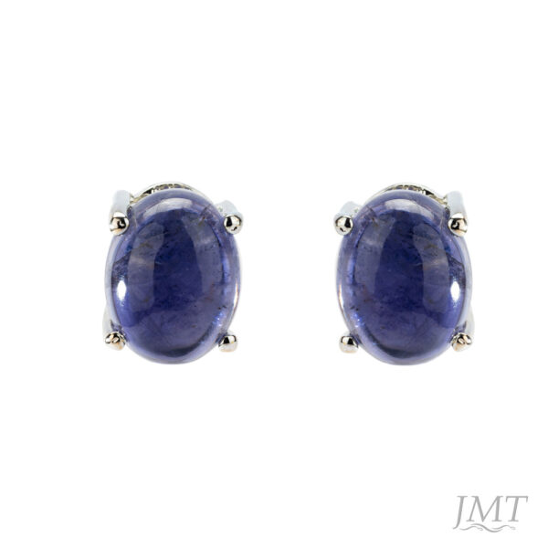 Iolite 925 Silver Earrings