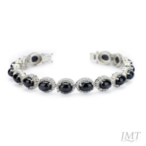 Black Star 925 Silver Bracelet