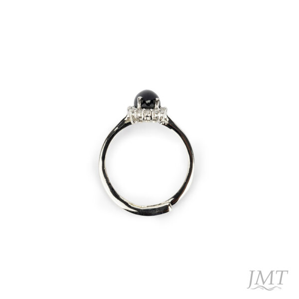 Black Star 925 Silver Ring