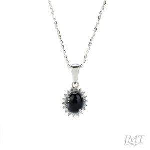 Black Star 925 Silver Pendant