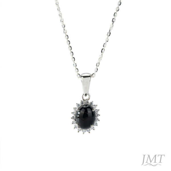 Black Star 925 Silver Pendant