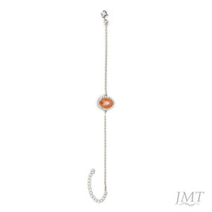 Peach Moon 925 Silver Bracelet