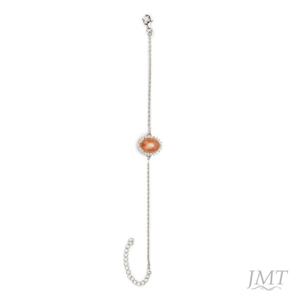 Peach Moon 925 Silver Bracelet