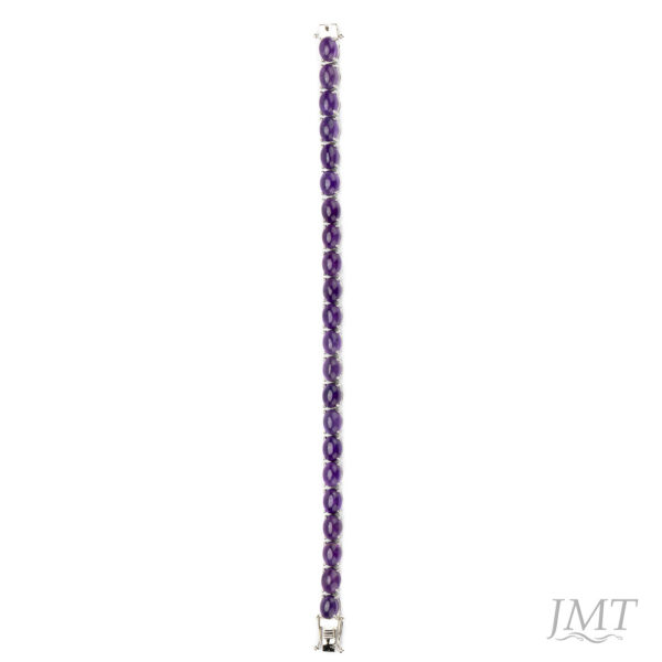Amethyst 925 Silver Bracelet