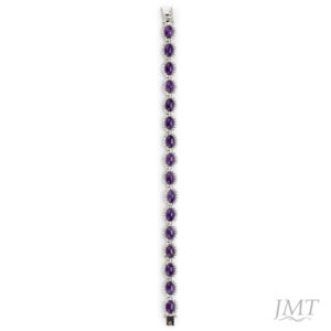 Amethyst 925 Silver Bracelet