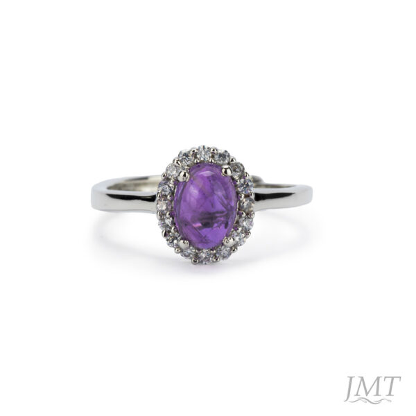 Amethyst 925 Silver Ring