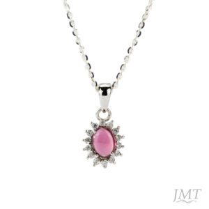 Rhodolite Garnet 925 Silver   Pendant