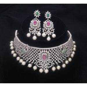 925 Sterling Silver Neclace Set