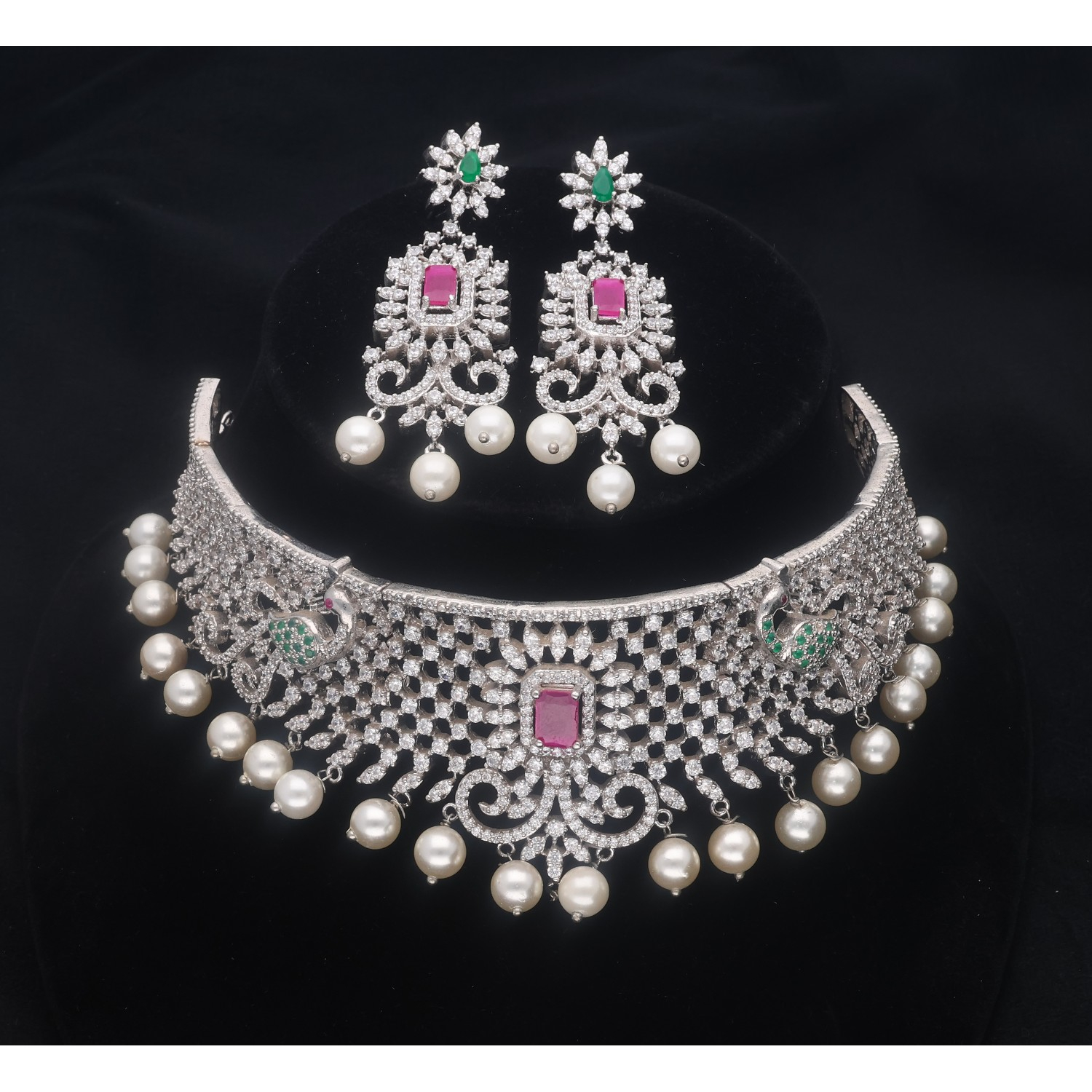 925 Sterling Silver Neclace Set 925 Sterling Silver Neclace Set