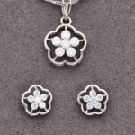 925 Sterling Silver Neclace Set