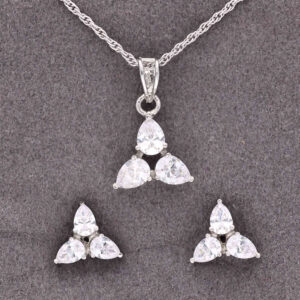 925 Sterling Silver Neclace Set