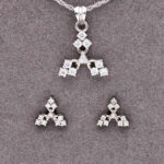 925 Sterling Silver Neclace Set