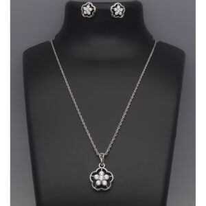 925 Sterling Silver Neclace Set