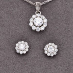 925 Sterling Silver Neclace Set