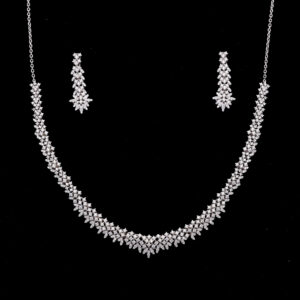 925 Sterling Silver Neclace Set