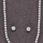 925 Sterling Silver Neclace Set