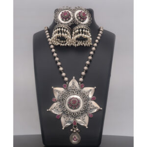 925 Sterling Silver Neclace Set