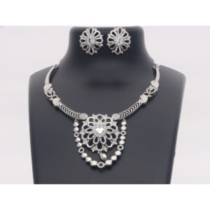 925 Sterling Silver Neclace Set