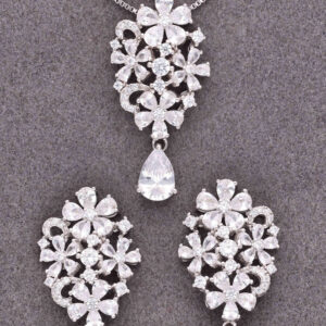 925 Sterling Silver Neclace Set