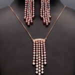 925 Sterling Silver Neclace Set