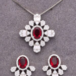 925 Sterling Silver Neclace Set