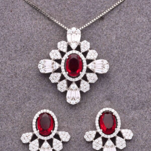 925 Sterling Silver Neclace Set