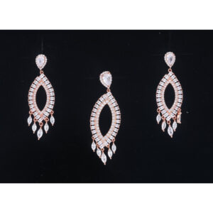 925 Sterling Silver Neclace Set