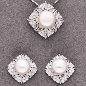 925 Sterling Silver Neclace Set