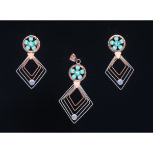 925 Sterling Silver Neclace Set