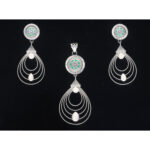 925 Sterling Silver Neclace Set