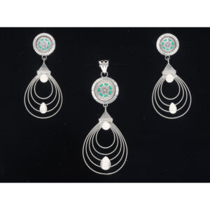 925 Sterling Silver Neclace Set