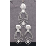 925 Sterling Silver Neclace Set