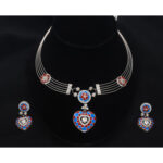 925 Sterling Silver Neclace Set