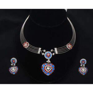 925 Sterling Silver Neclace Set