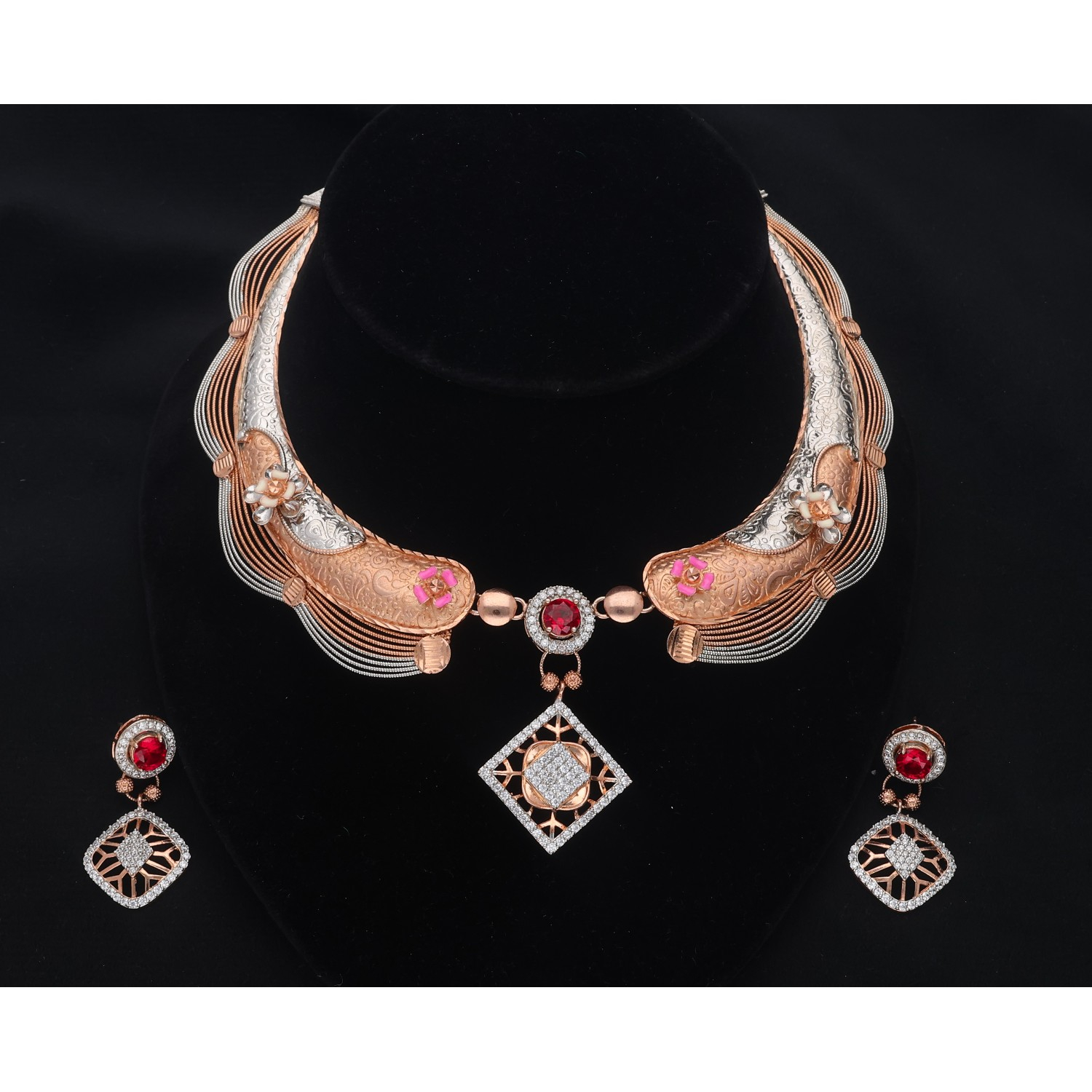 925 Sterling Silver Neclace Set 925 Sterling Silver Neclace Set