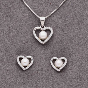 925 Sterling Silver Neclace Set