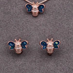 925 Sterling Silver Neclace Set