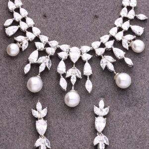 925 Sterling Silver Neclace Set