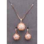 925 Sterling Silver Neclace Set