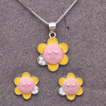 925 Sterling Silver Neclace Set