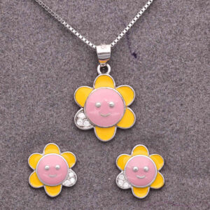 925 Sterling Silver Neclace Set